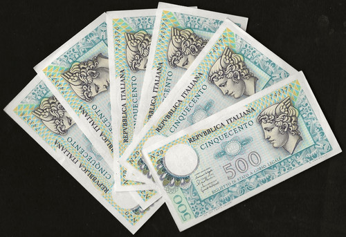 Banconota 500 lire - banconota,