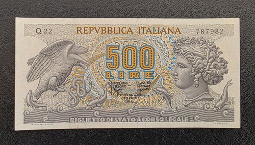 Banconota repubblica italiana - repubblica,