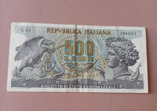Banconota 500 lire - banconota,