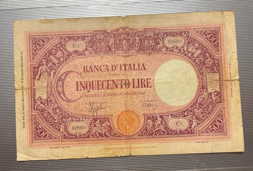 Banconota 500 lire 03 43 - da,