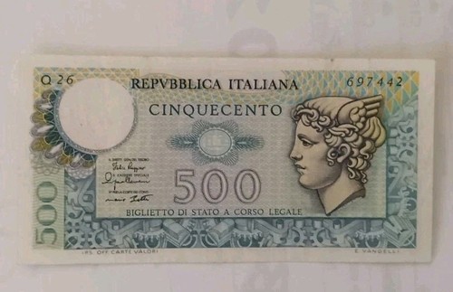 Banconota repubblica italiana - repubblica,