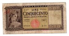 ITALIA ITALIA BANCONOTA 500
