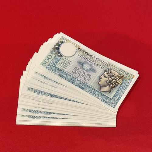 Banconota 500 lire 1974 - da, fds