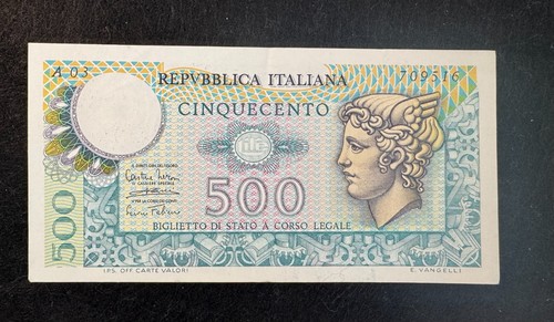 Banconota 500 lire - banconota,