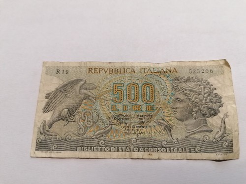 Banconota 500 lire della - 500,
