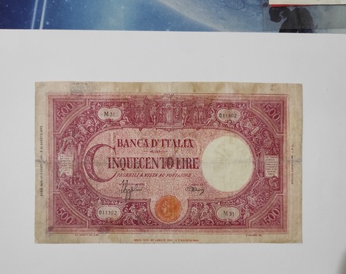 Banca italia banconota - d’italia,
