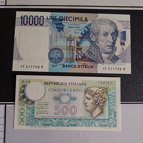 Vecchie banconote italiane - italiane, in