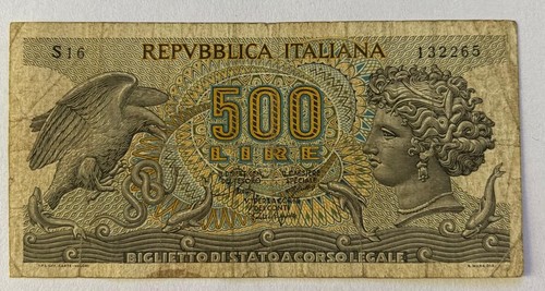 Repubblica italiana banconota - repubblica,