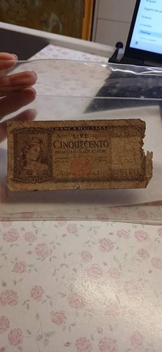Rara banconota 500 - rara,