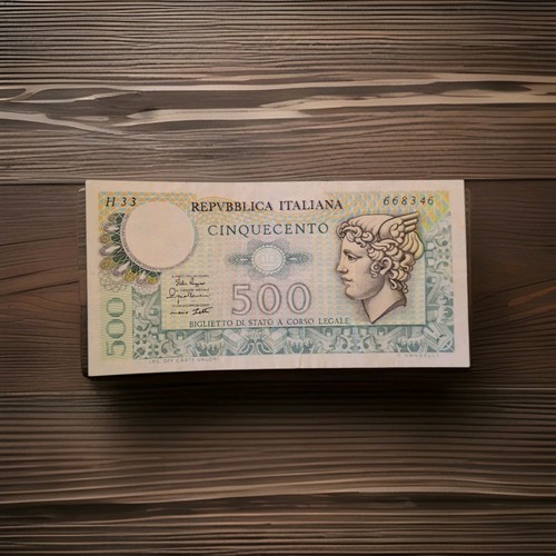 Banconota 500 lire mercurio - banconota, da