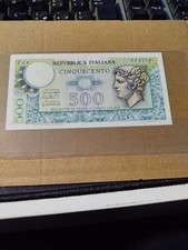 banconota 500 lire italia