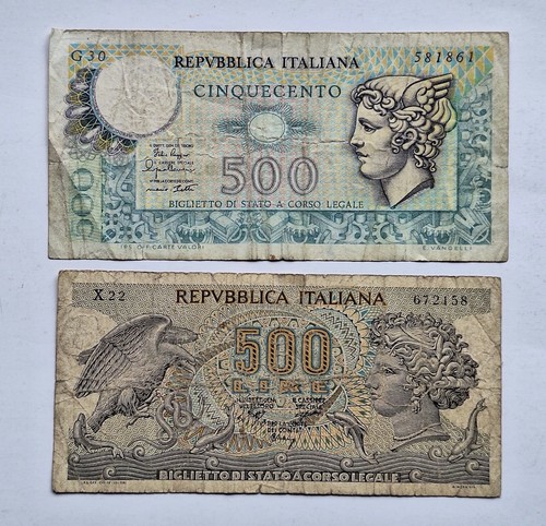 Numismatica banconote 500 - 2,