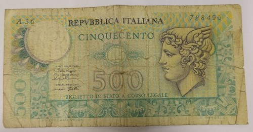Banconota 500 lire aretusa - 500,
