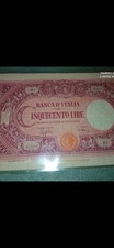 Banconota 500 Lire 1942