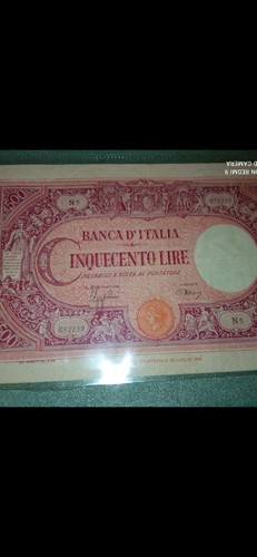 Banconota 500 lire 1942 - 500,
