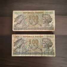 Banconota Da 500 Lire Aretusa