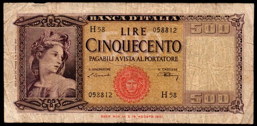 Italia 1947 80a 1 bb - -,