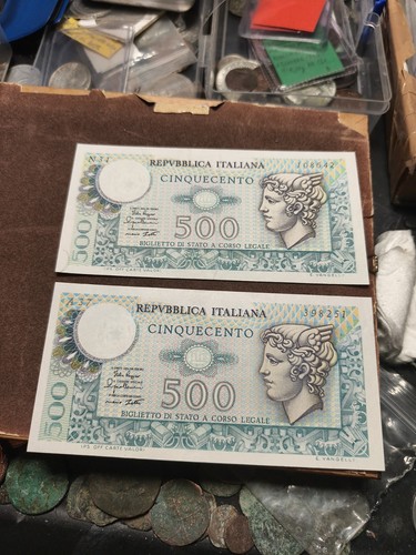 Fds banconota 500 lire - fds,