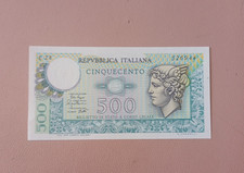 BANCONOTA 500 LIRE MERCURIO