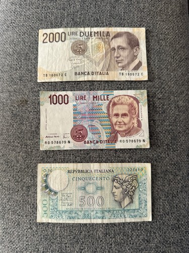 Lotto banconote italia - 3,