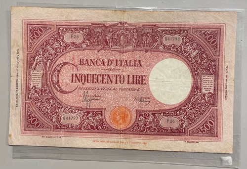 Banca italia banconota - nl*,