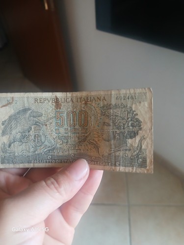 Repubblica italiana 500 lire - italiana,