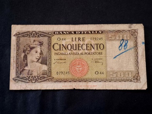 Banconota 500 lire 1947 - da,