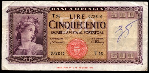 Italia 1947 80a - 20/3/1947,