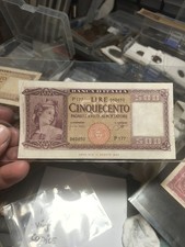 BANCONOTA Non Comune 500 LIRE