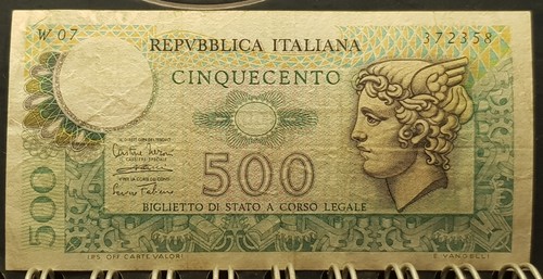 Banconota 500 lire - 500,