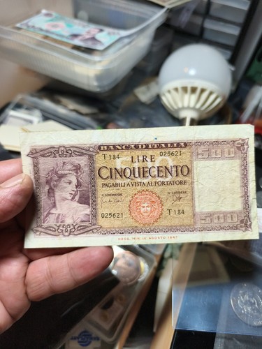 Banconota non comune - banconota, 500