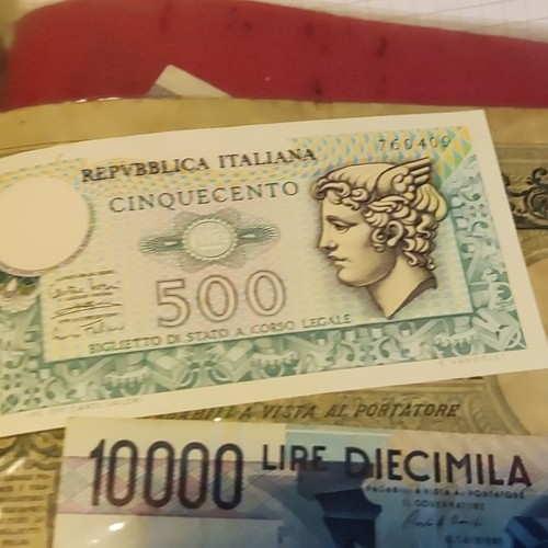 Repubblica italiana banconota - repubblica,