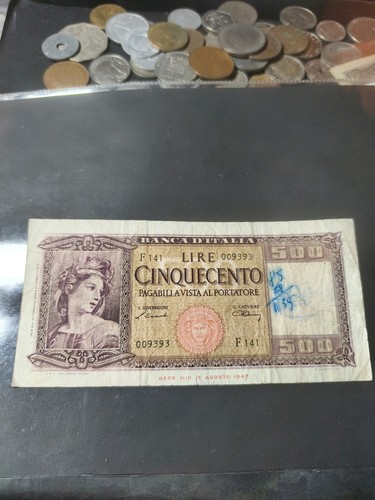 Rara banconota 500 - rara,
