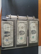 Lotto 3 banconote Dollari USA