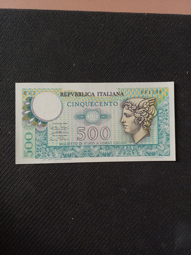 Banconota 500 lire mercurio - banconota,