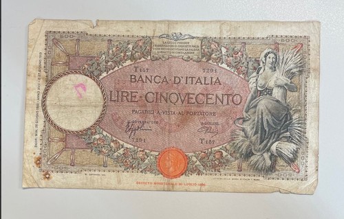 Banca italia banconota - nl*,
