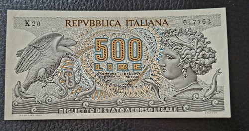 Biglietto stato 500 - 500, lire